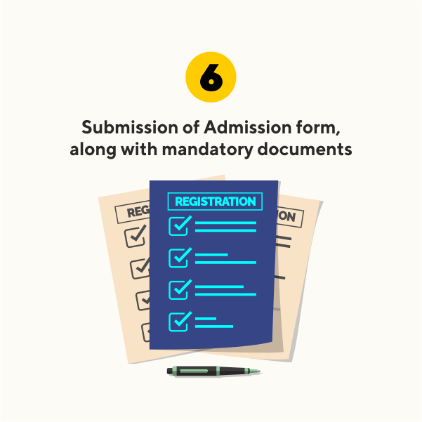 Addmission Step 6 Addmission Step 6